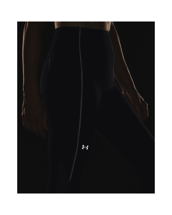 UA RUSH VENT ANKLE LEGGING-BLK 