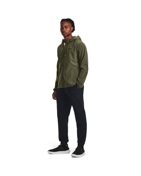 UA STRETCH WOVEN WINDBREAKER 