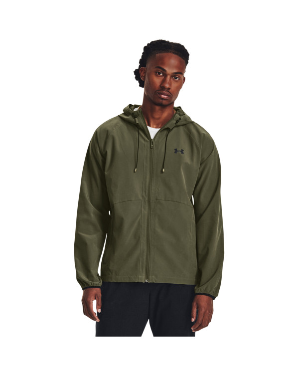 UA STRETCH WOVEN WINDBREAKER 