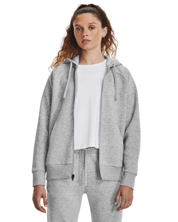 UA RIVAL FLEECE FZ HOODIE 