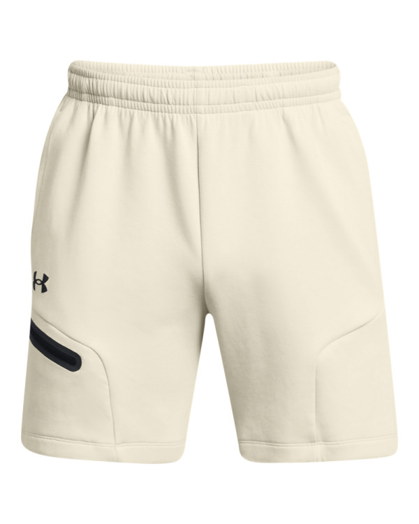 UA UNSTOPPABLE FLC SHORTS-BRN 