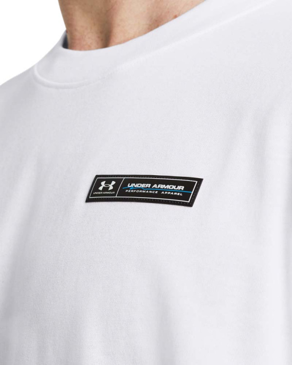 UA HW ARMOUR LABEL SS 