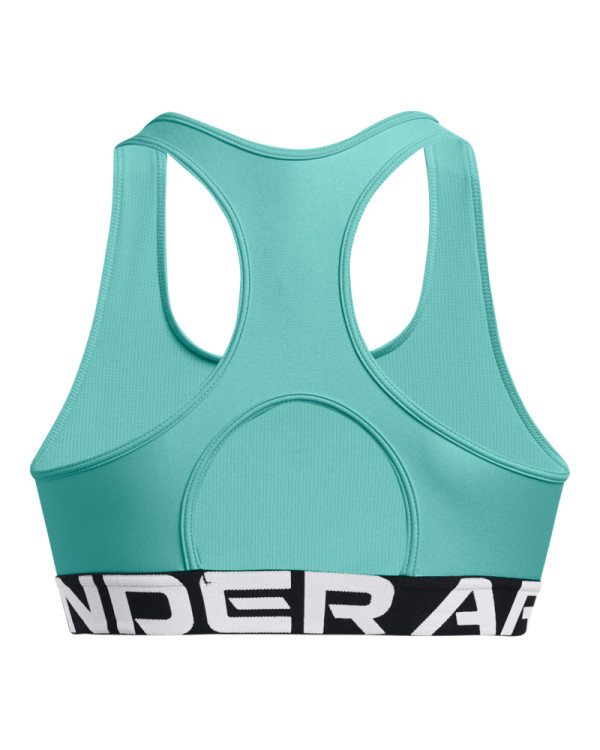 Women's HeatGear® Armour Mid Branded Sports Bra 