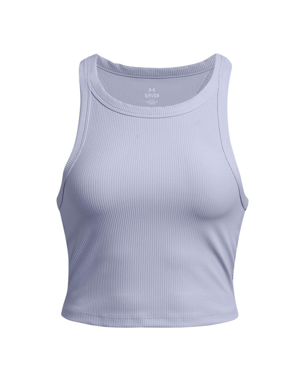 MERIDIAN RIB CROP TANK 
