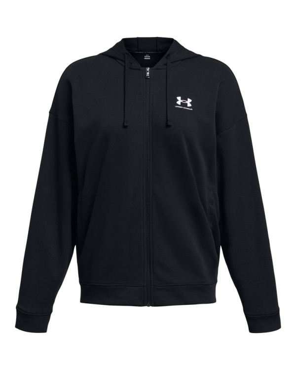 UA RIVAL TERRY OS FZ HOODED 