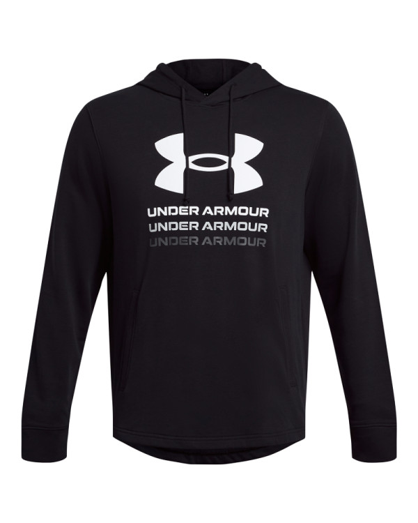 UA RIVAL TERRY GRAPHIC HOOD 