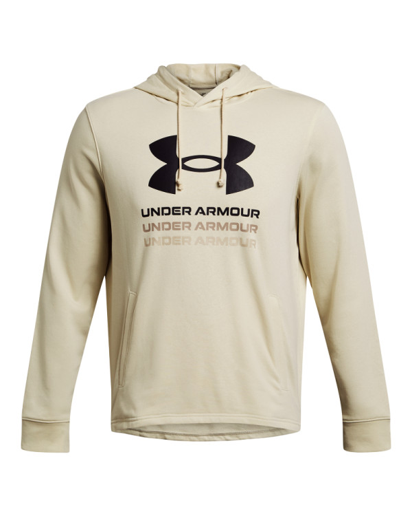 UA RIVAL TERRY GRAPHIC HOOD 