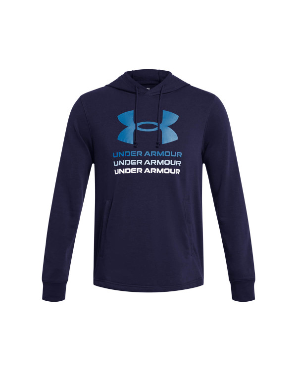 UA RIVAL TERRY GRAPHIC HOOD 