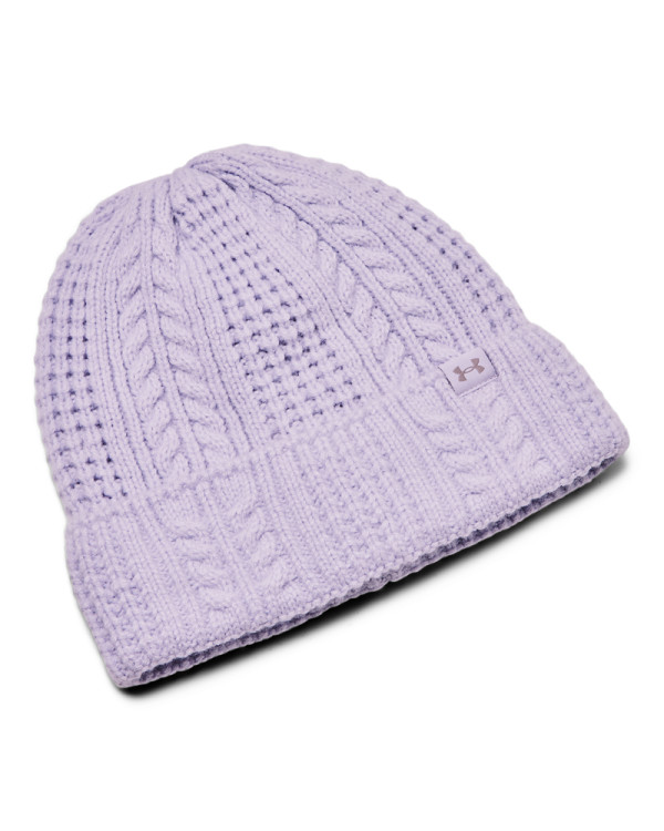 W HALFTIME CABLE KNIT BEANIE 