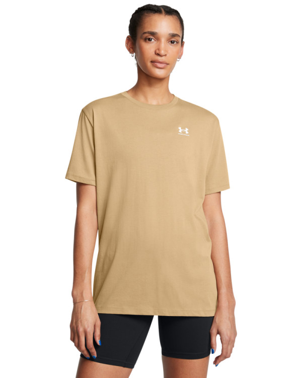 Women's UA BF Oversized Logo Short Sleeve 