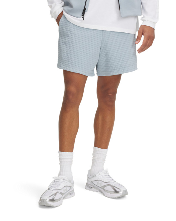 Men's UA Unstoppable Fleece Grid Shorts 