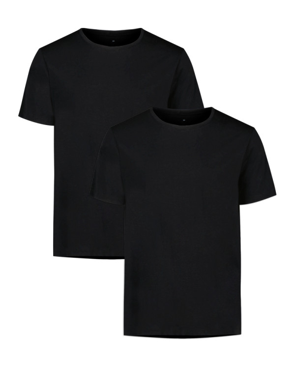 Долна облека PERFORMANCE COTTON UNDERSHIRT - SOLID FITTED CREW NECK 2PK 