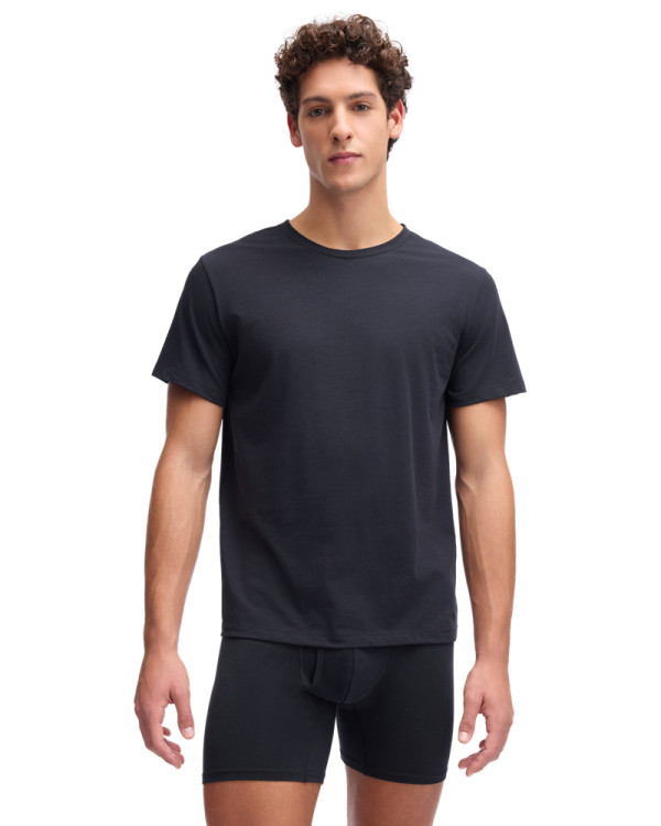 Долна облека PERFORMANCE COTTON UNDERSHIRT - SOLID FITTED CREW NECK 2PK 