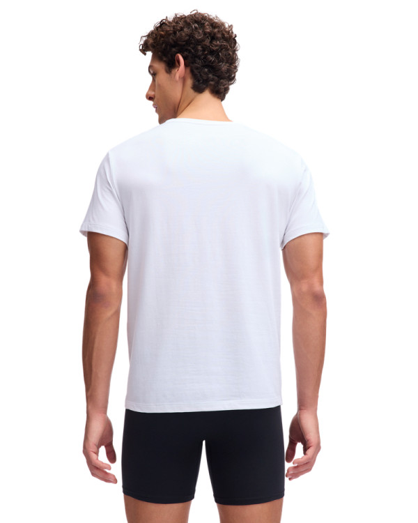 Долна облека PERFORMANCE COTTON UNDERSHIRT - SOLID FITTED CREW NECK 2PK 
