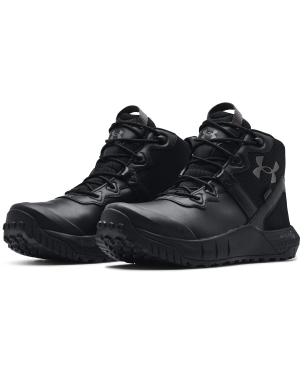 Men's UA Micro G® Valsetz Mid Leather Waterproof Tactical Boots 