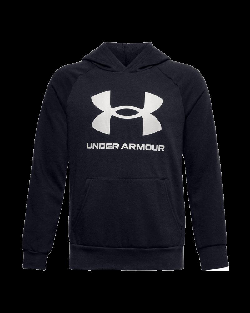 Boys' UA Rival Fleece Big Logo Hoodie 