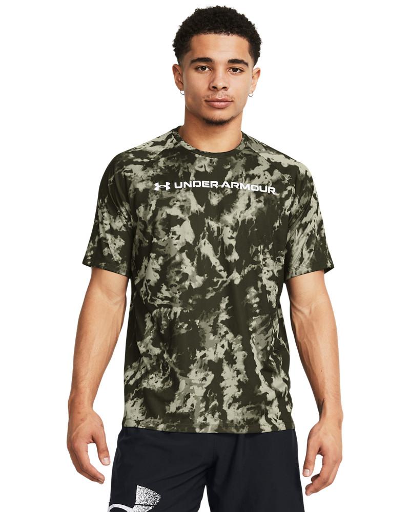 UA TECH ABC CAMO SS 