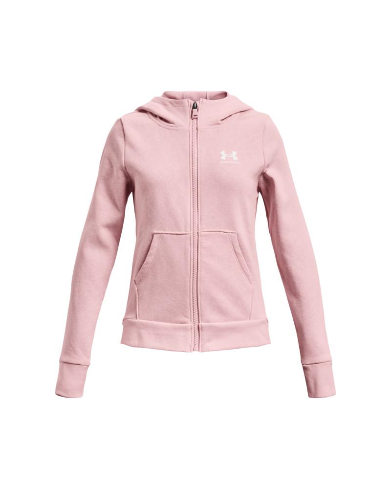 Girls' UA Rival Fleece Full-Zip Hoodie 