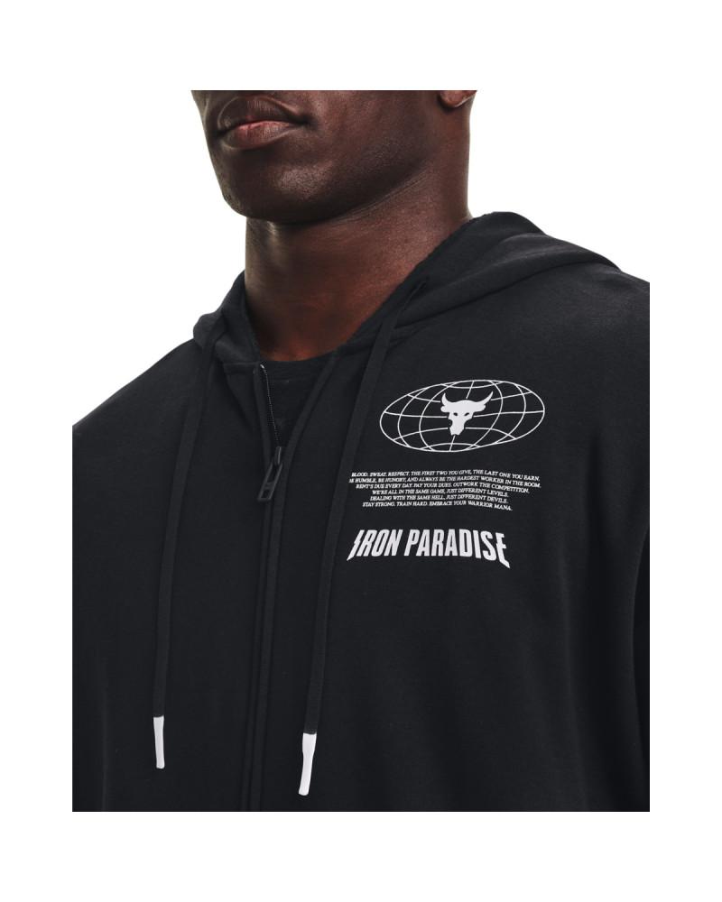 Men's Project Rock Rival Fleece Disrupt Full-Zip 