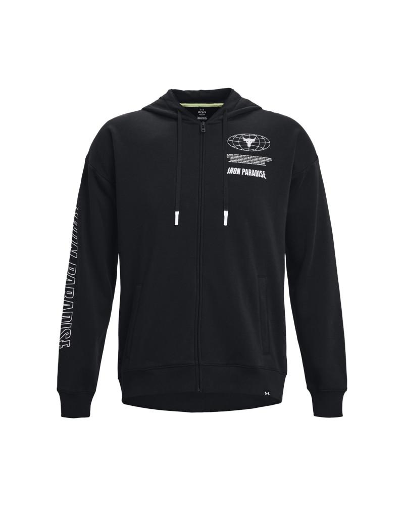 Men's Project Rock Rival Fleece Disrupt Full-Zip 