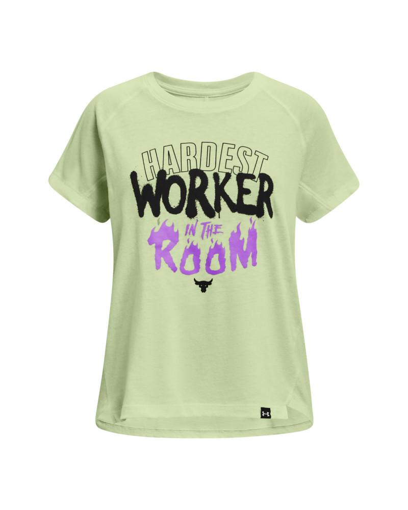 Маица UA PJT ROCK HWITR SS 