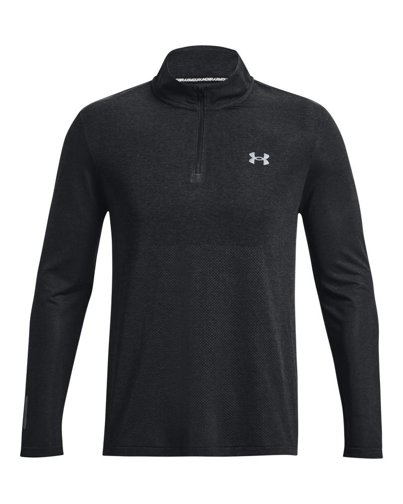UA SEAMLESS STRIDE 1/4 ZIP 