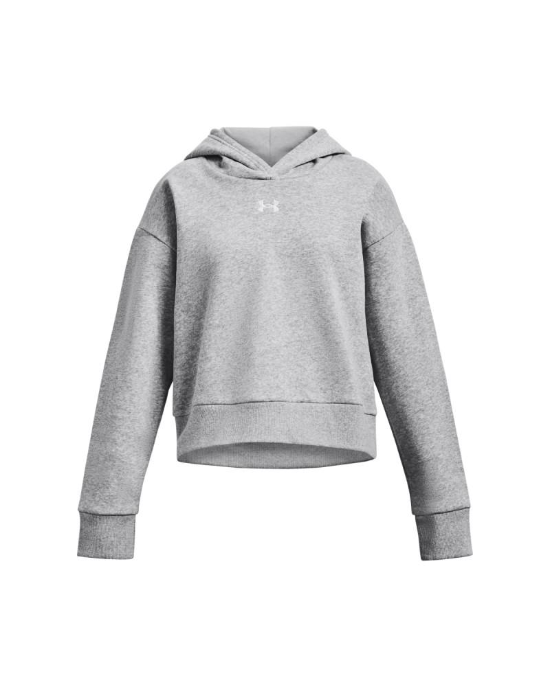 UA RIVAL FLEECE CROP HOODIE 