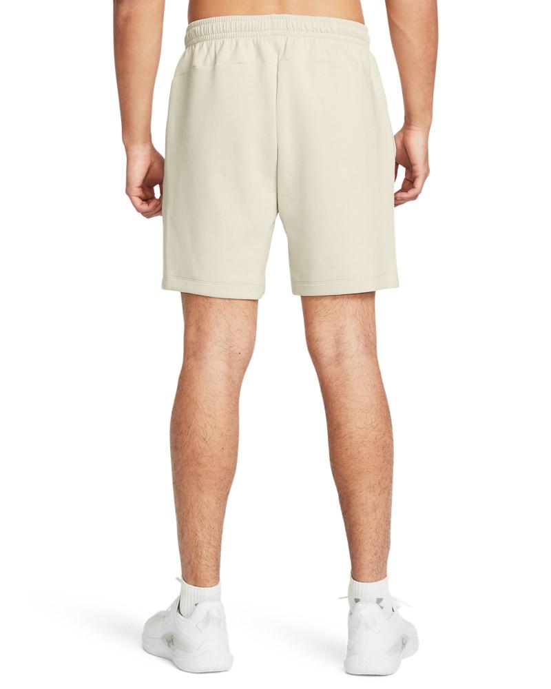 UA UNSTOPPABLE FLC SHORTS-BRN 