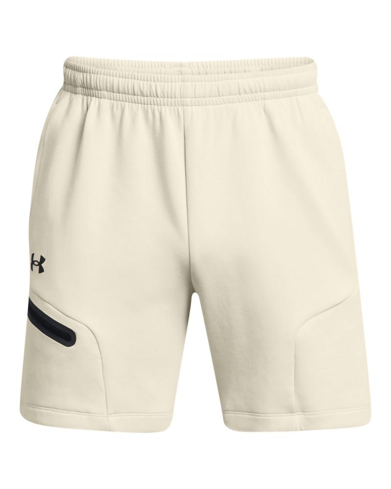 UA UNSTOPPABLE FLC SHORTS-BRN 