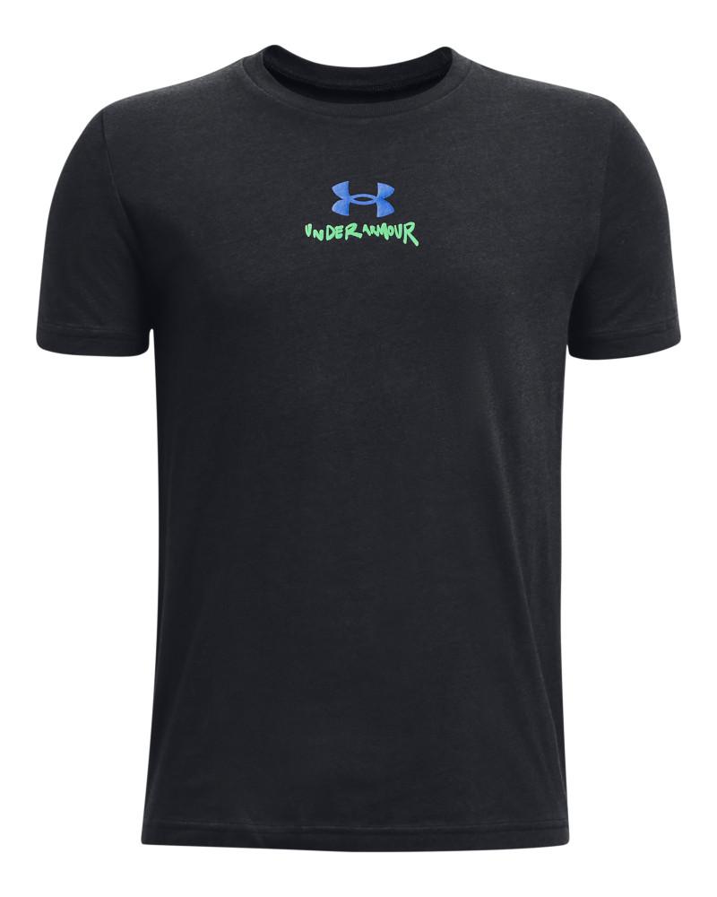 UA SCRIBBLE BRANDED SS 