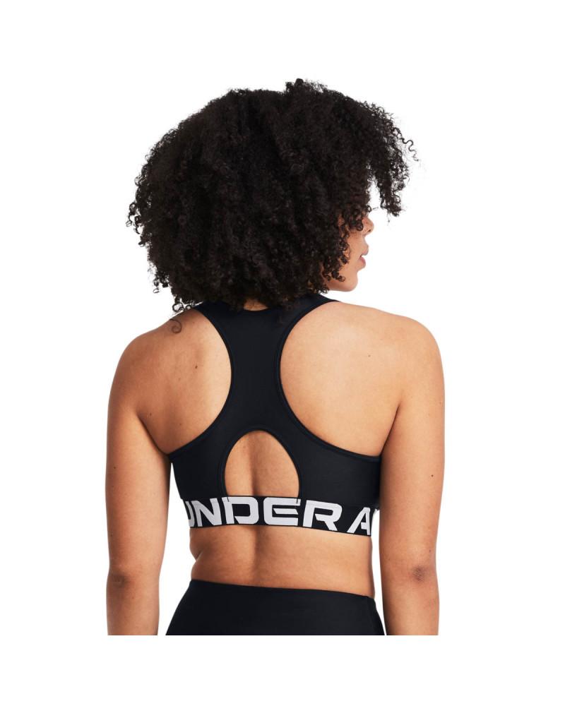 Women's HeatGear® Armour Mid Branded Sports Bra 
