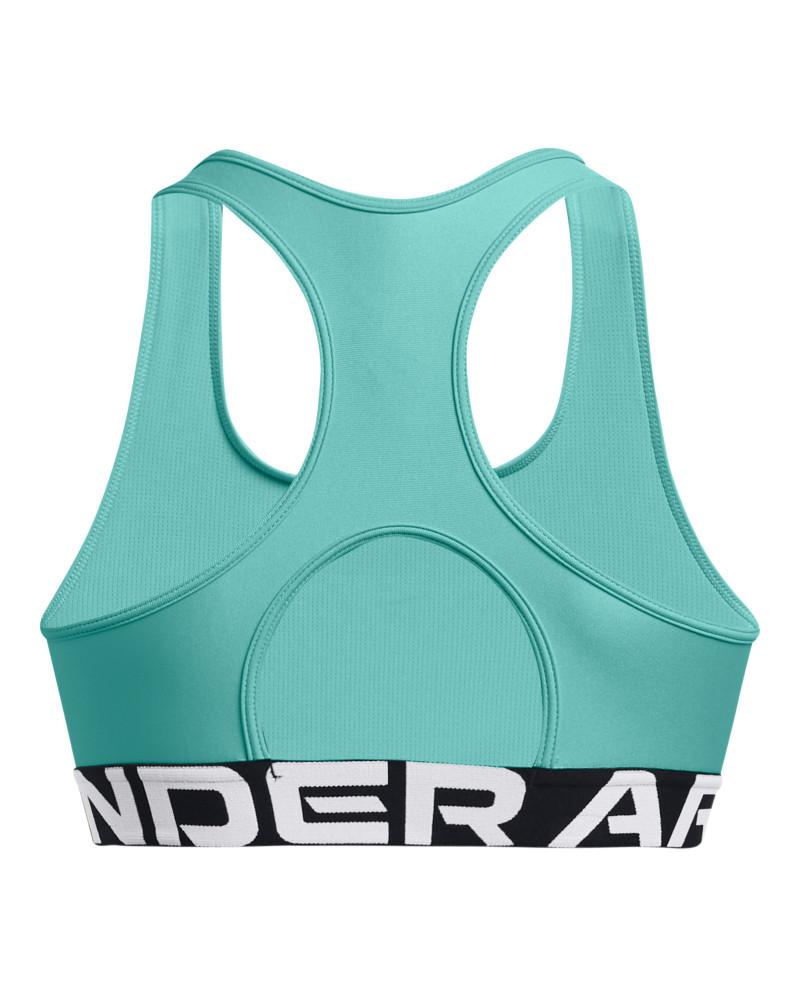 Women's HeatGear® Armour Mid Branded Sports Bra 