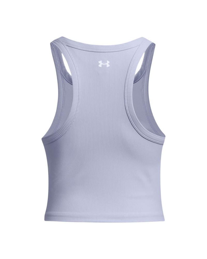 MERIDIAN RIB CROP TANK 
