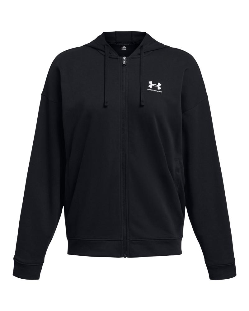 UA RIVAL TERRY OS FZ HOODED 