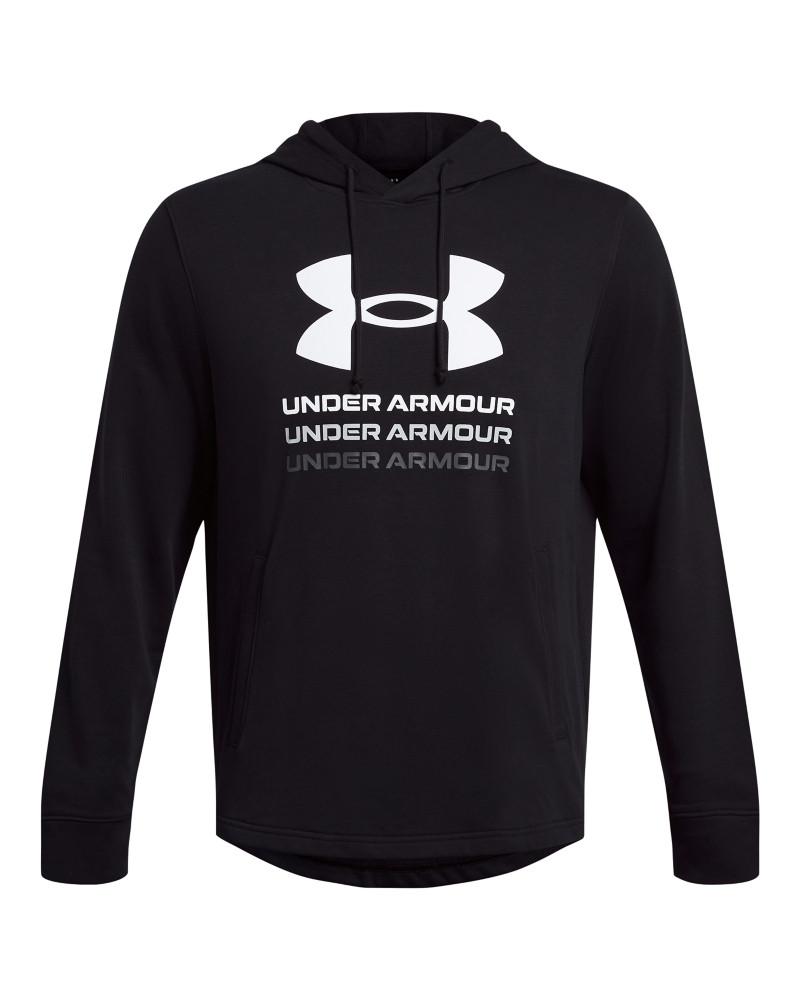 UA RIVAL TERRY GRAPHIC HOOD 