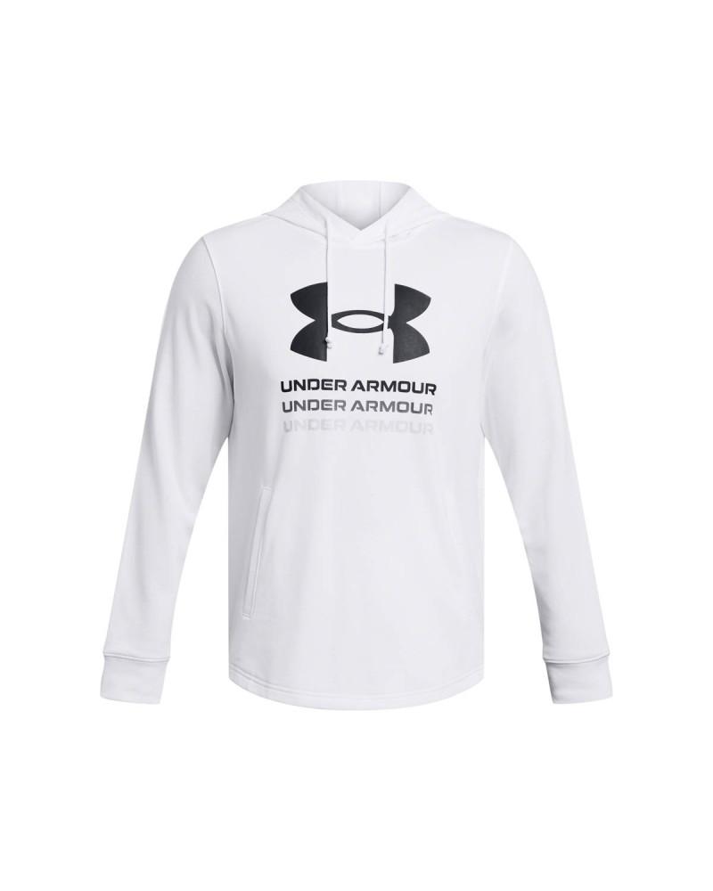 UA RIVAL TERRY GRAPHIC HOOD 