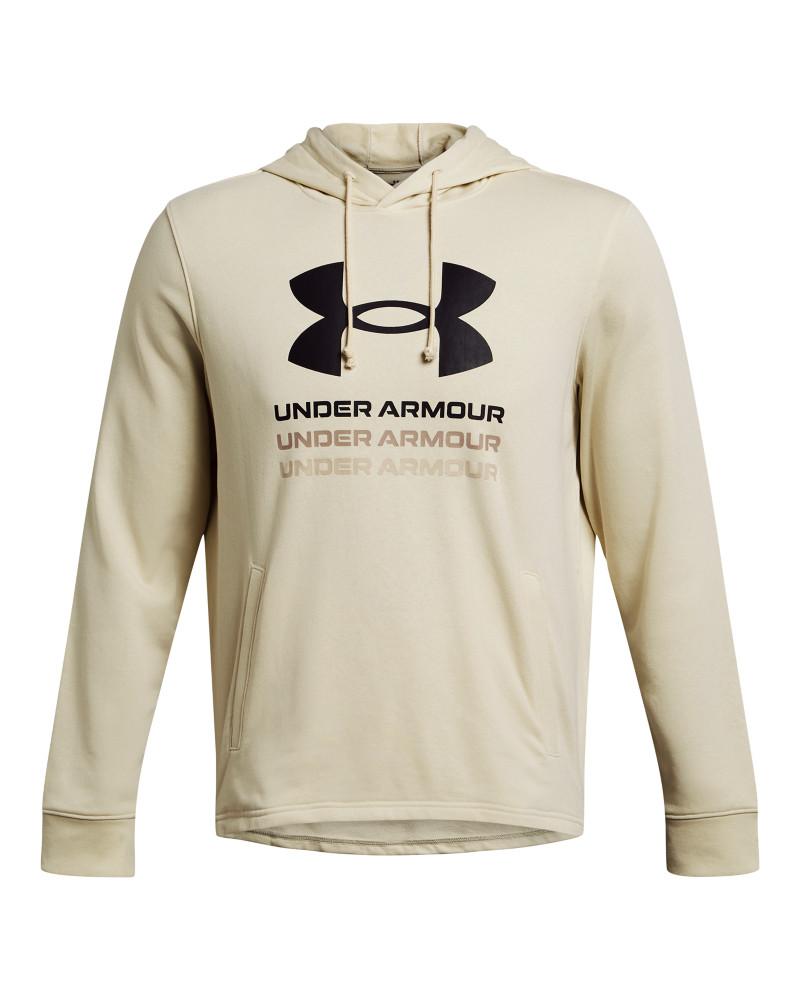 UA RIVAL TERRY GRAPHIC HOOD 