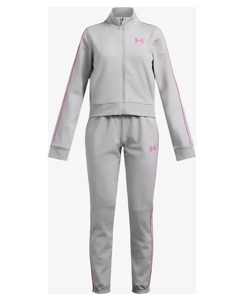 Girls' UA Icon Knit Crop Tracksuit 