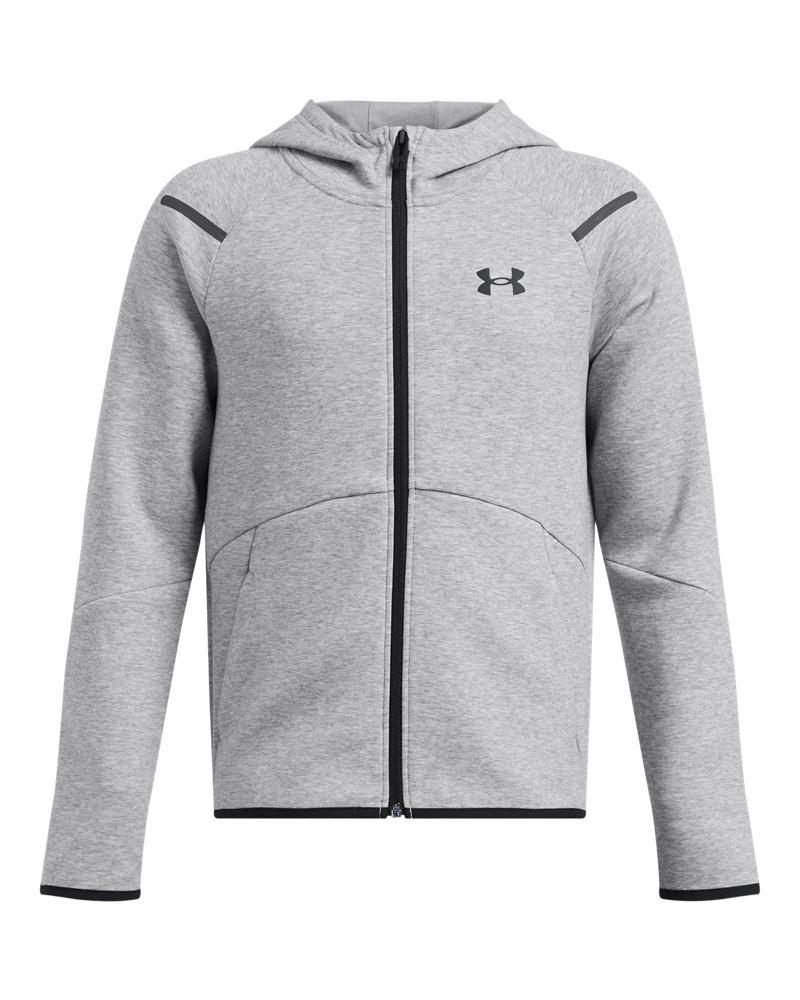 UA Unstoppable Fleece Boys' Full-Zip 