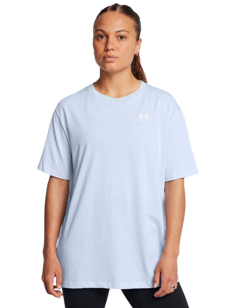 Women's UA BF Oversized Logo Short Sleeve 