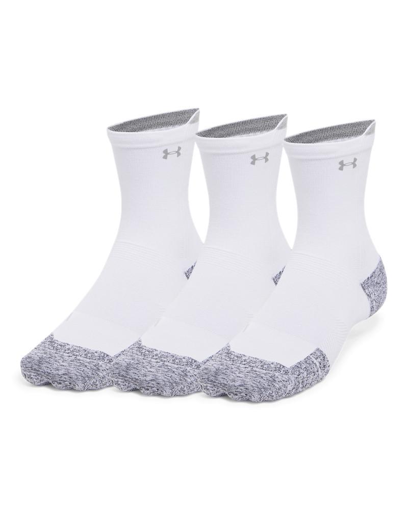 UA AD RUN CUSHION 3PK CREW 