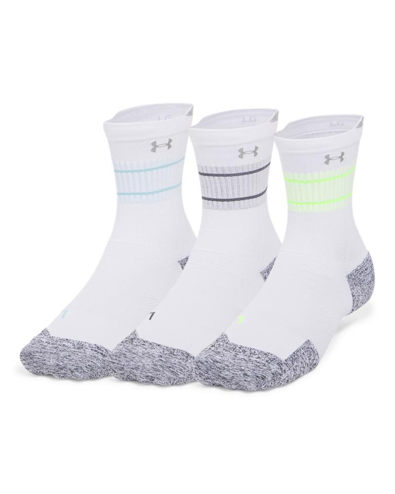 UA AD RUN CUSHION 3PK CREW 