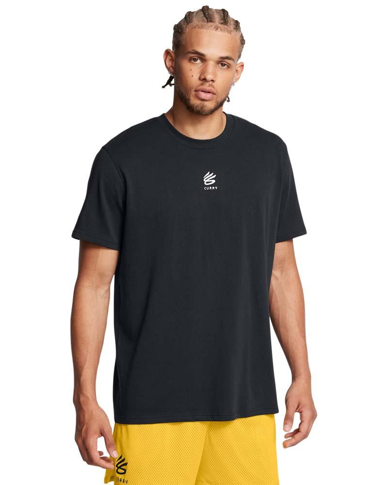 CURRY HVYWEIGHT LOGO TEE 