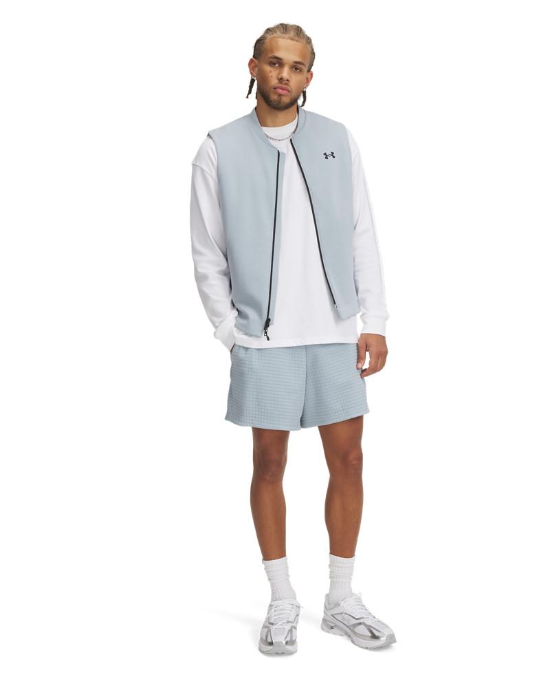 Men's UA Unstoppable Fleece Grid Shorts 