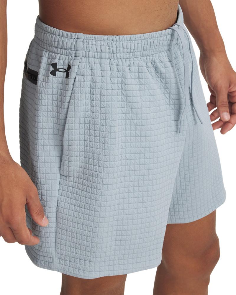 Men's UA Unstoppable Fleece Grid Shorts 