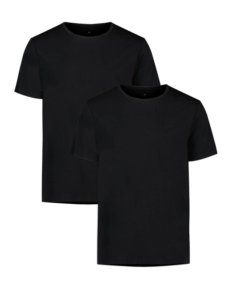 Долна облека PERFORMANCE COTTON UNDERSHIRT - SOLID FITTED CREW NECK 2PK 