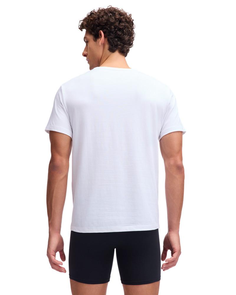 Долна облека PERFORMANCE COTTON UNDERSHIRT - SOLID FITTED CREW NECK 2PK 